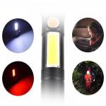 Lanterna Wozinsky WLR-31 3-in-1, 5W, 500 lm, LED, IP20, Magnet, Clema, Functii suplimentare: spargere geam / taiere centura siguranta, Negru 7 - lerato.ro