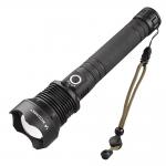 Lanterna Wozinsky WLT-20W, 20W, 2000 lm, 2 baterii 26650 4000mAh incluse, IP65, Negru 2 - lerato.ro