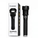 Lanterna Wozinsky WLT-20W, 20W, 2000 lm, 2 baterii 26650 4000mAh incluse, IP65, Negru 7 - lerato.ro