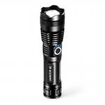 Lanterna Wozinsky WLT-15W, 15W, 1500 lm, Baterie 26650 4000mAh inclusa, IP65, Negru 2 - lerato.ro
