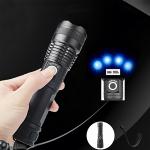 Lanterna Wozinsky WLT-15W, 15W, 1500 lm, Baterie 26650 4000mAh inclusa, IP65, Negru 6 - lerato.ro