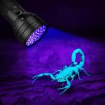 Lanterna UV Wozinsky WLT-51L, Detectare urme urina, filigrane, bacterii, IP65, 3 baterii AA, Negru 8 - lerato.ro