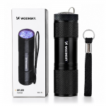 Lanterna UV Wozinsky WLD-9L, Detectare urme urina, filigrane, bacterii, IP65, 3 baterii AAA, Negru 9 - lerato.ro