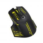 Mouse gaming Wozinsky WMGB-1181, Wireless, 500mAh, 7 Butoane, 3200 DPI, Bluetooth, USB-C, Negru / Galben 7 - lerato.ro