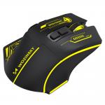 Mouse gaming Wozinsky WMGB-1181, Wireless, 500mAh, 7 Butoane, 3200 DPI, Bluetooth, USB-C, Negru / Galben 8 - lerato.ro