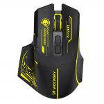 Mouse gaming Wozinsky WMGB-1181, Wireless, 500mAh, 7 Butoane, 3200 DPI, Bluetooth, USB-C, Negru / Galben 9 - lerato.ro