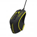 Mouse gaming Wozinsky WMGK-1181W, Cu fir, 7 Butoane, 7200 DPI, Lungime cablu 1.6m, Negru / Galben 11 - lerato.ro