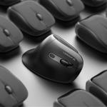 Mouse vertical Wozinsky WWM-1076, Wireless, 3600 DPI, 6 Butoane, Autonomie 2h, 2.4GHz, 500 mAh, USB-C, Negru 12 - lerato.ro