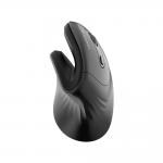 Mouse vertical Wozinsky WWM-1076, Wireless, 3600 DPI, 6 Butoane, Autonomie 2h, 2.4GHz, 500 mAh, USB-C, Negru 4 - lerato.ro