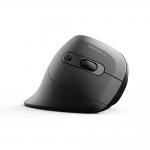 Mouse vertical Wozinsky WWM-1076, Wireless, 3600 DPI, 6 Butoane, Autonomie 2h, 2.4GHz, 500 mAh, USB-C, Negru 5 - lerato.ro