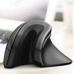Mouse vertical Wozinsky WWM-1076, Wireless, 3600 DPI, 6 Butoane, Autonomie 2h, 2.4GHz, 500 mAh, USB-C, Negru 8 - lerato.ro