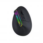 Mouse gaming vertical Wozinsky WMG-1164, Wireless, 3600 DPI, 6 Butoane, Autonomie 2h, 2.4GHz, Bluetooth 5.0, USB-C, Negru 2 - lerato.ro