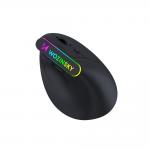 Mouse gaming vertical Wozinsky WMG-1164, Wireless, 3600 DPI, 6 Butoane, Autonomie 2h, 2.4GHz, Bluetooth 5.0, USB-C, Negru 4 - lerato.ro