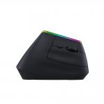 Mouse gaming vertical Wozinsky WMG-1164, Wireless, 3600 DPI, 6 Butoane, Autonomie 2h, 2.4GHz, Bluetooth 5.0, USB-C, Negru 9 - lerato.ro