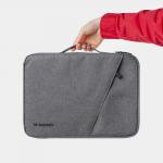 Geanta laptop Wozinsky WTNP-14G compatibila cu laptop 13-14 inch, Maner retractabil, Gri 6 - lerato.ro