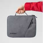 Geanta laptop Wozinsky WTNP-11G compatibila cu laptop 10-11 inch, Maner retractabil, Gri 7 - lerato.ro