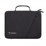 Geanta laptop Wozinsky WTNP-11B compatibila cu laptop 10-11 inch, Maner retractabil, Negru 2 - lerato.ro