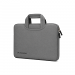 Geanta laptop Wozinsky WNT-11G compatibila cu laptop 10-11 inch, Maner retractabil, Neopren, Gri 3 - lerato.ro