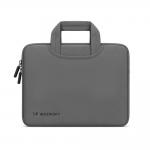 Geanta laptop Wozinsky WNT-11G compatibila cu laptop 10-11 inch, Maner retractabil, Neopren, Gri 2 - lerato.ro