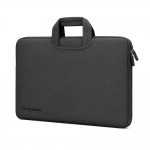 Geanta laptop Wozinsky WNT-15B compatibila cu laptop 15.6 inch, Maner retractabil, Neopren, Negru 3 - lerato.ro
