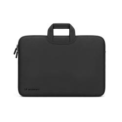 Geanta laptop Wozinsky WNT-17B compatibila cu laptop 17.3 inch, Maner retractabil, Neopren, Negru