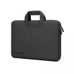 Geanta laptop Wozinsky WNT-13B compatibila cu laptop 13-14 inch, Maner retractabil, Neopren, Negru 3 - lerato.ro