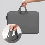 Geanta laptop Wozinsky WNT-17G compatibila cu laptop 17.3 inch, Maner retractabil, Neopren, Gri 8 - lerato.ro