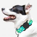 Husa din silicon Wozinsky WEA-01 compatibila cu Apple AirTag, Pentru zgarda animalelor de companie, Negru 3 - lerato.ro