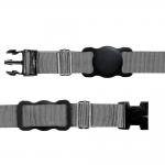 Husa din silicon Wozinsky WEA-01 compatibila cu Apple AirTag, Pentru zgarda animalelor de companie, Negru 4 - lerato.ro