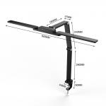 Lampa pentru monitor Wozinsky WLM-800, 24W, 3000K-6000K, Luminozitate reglabila, Negru 3 - lerato.ro