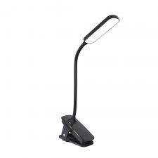 Lampa de birou Wozinsky VT-01, 5W, 100 lm, 6000 K, Design pliabil, 3 trepte luminozitate, USB-C, Negru