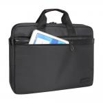 Geanta laptop Wozinsky WET-15 compatibila cu laptop 15.6 inch, Curea ajustabila, Negru 5 - lerato.ro