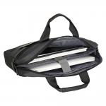 Geanta laptop Wozinsky WET-15 compatibila cu laptop 15.6 inch, Curea ajustabila, Negru 7 - lerato.ro