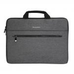 Geanta laptop Wozinsky WET-15 compatibila cu laptop 15.6 inch, Poliester, Gri 2 - lerato.ro