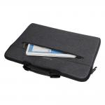 Geanta laptop Wozinsky WET-15 compatibila cu laptop 15.6 inch, Poliester, Gri 6 - lerato.ro