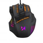 Mouse gaming Wozinsky WMGK-1179W, Cu fir, 7 Butoane, 7200 DPI, Lungime cablu 1.6m, Iluminare RGB, USB-A, Negru 9 - lerato.ro