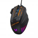 Mouse gaming Wozinsky WMGK-1179W, Cu fir, 7 Butoane, 7200 DPI, Lungime cablu 1.6m, Iluminare RGB, USB-A, Negru 10 - lerato.ro