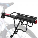 Portbagaj bicicleta Wozinsky, Aluminiu, Compatibil cu tije de 22-38mm, Capacitate maxima 50kg, Negru 3 - lerato.ro