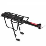 Portbagaj bicicleta Wozinsky, Aluminiu, Compatibil cu tije de 22-38mm, Capacitate maxima 50kg, Negru 2 - lerato.ro