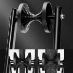 Suport pliabil depozitare bicicleta Wozinsky WSR-03 cu montare pe podea, Pliabil, Compatibil cu roti de  20–29 inch, Negru 7 - lerato.ro