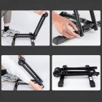 Suport pliabil depozitare bicicleta Wozinsky WSR-03 cu montare pe podea, Pliabil, Compatibil cu roti de  20–29 inch, Negru 8 - lerato.ro