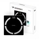Cantar corporal smart Wozinsky WIWL-30, Masurare 12 parametrii, Bluetooth, 3 baterii AAA, Display LED, Negru 3 - lerato.ro