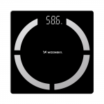 Cantar corporal smart Wozinsky WIWL-30, Masurare 12 parametrii, Bluetooth, 3 baterii AAA, Display LED, Negru 2 - lerato.ro
