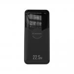 Baterie externa portabila Wozinsky WFC-15B, 20000 mAh, 22.5W, 2x USB-C, 1x USB-A, 1x Cablu USB-C, 1x Cablu Lightning, Negru 4 - lerato.ro