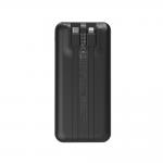 Baterie externa portabila Wozinsky WFC-15B, 20000 mAh, 22.5W, 2x USB-C, 1x USB-A, 1x Cablu USB-C, 1x Cablu Lightning, Negru 5 - lerato.ro