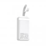 Baterie externa portabila Wozinsky W8-W, 30000 mAh, 30W, 1x USB-C, 2x USB-A, Alb 5 - lerato.ro