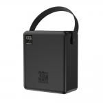 Baterie externa portabila Wozinsky W8-B, 100000mAh, 30W, 1x USB-C, 4x USB-A, Negru 2 - lerato.ro