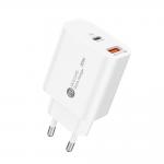 Incarcator retea Wozinsky WLS-20W, 20W, 1x USB-C, 1x USB-A, Cablu USB-C 1m inclus, Alb 6 - lerato.ro