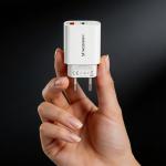 Incarcator retea Wozinsky WLS-20W, 20W, 1x USB-C, 1x USB-A, Cablu USB-C 1m inclus, Alb 8 - lerato.ro