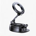 Suport auto Wozinsky WUS-CZ37, Dashboard / Windshield Mount, Compatibil MagSafe, Rotire 360 grade, Negru 3 - lerato.ro
